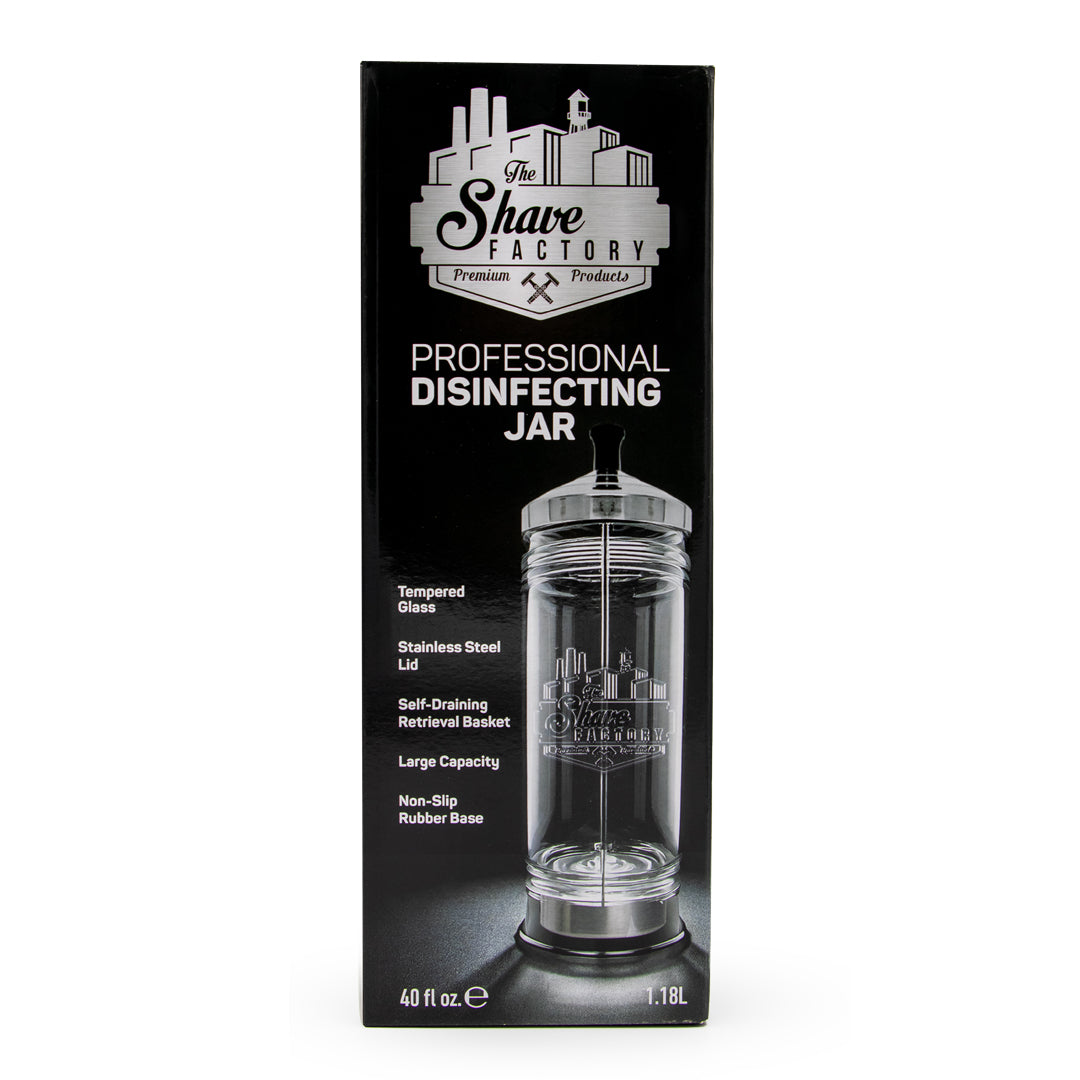 The Shave Factory Disinfecting Jar Large - 37oz