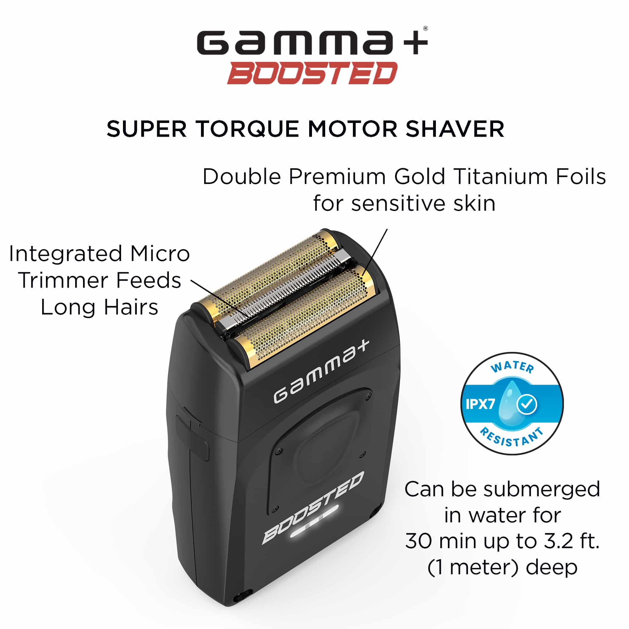 Gamma Boosted Shaver