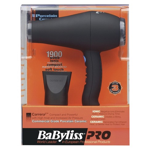 BaBylissPRO Porcelain Ceramic Carrera2 Dryer