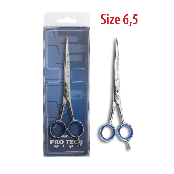 The Shave Factory Hair Cutting Shears Mirror (Silver) Finish - 6" - Model 1224