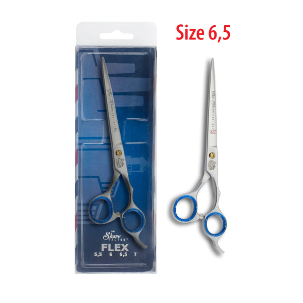 The Shave Factory Hair Cutting Shears Beads Blast Matt Finish - 6" - Model 1195
