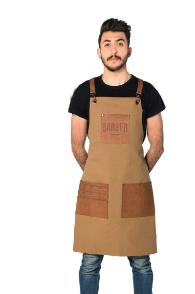 Marmara Barber Beige Apron