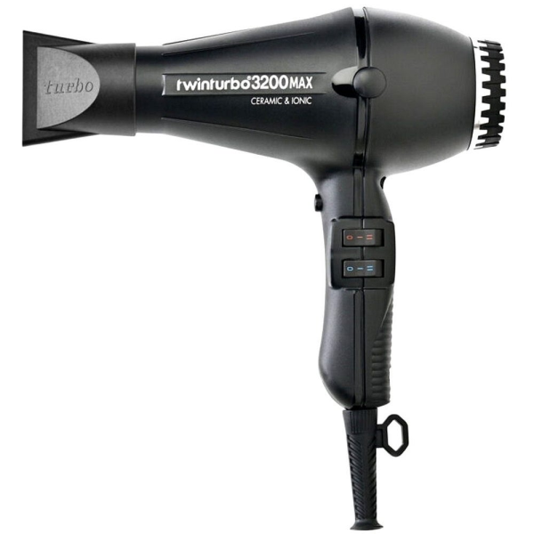 TwinTurbo 3200 Max Hair Dryer - Black