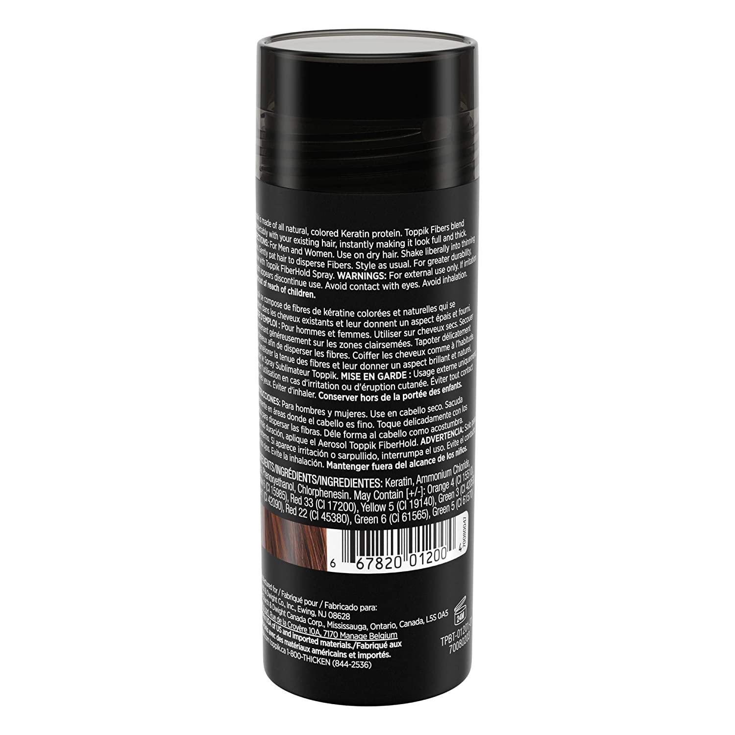 Toppik Hair Building Fibers 27.5 gr - Auburn
