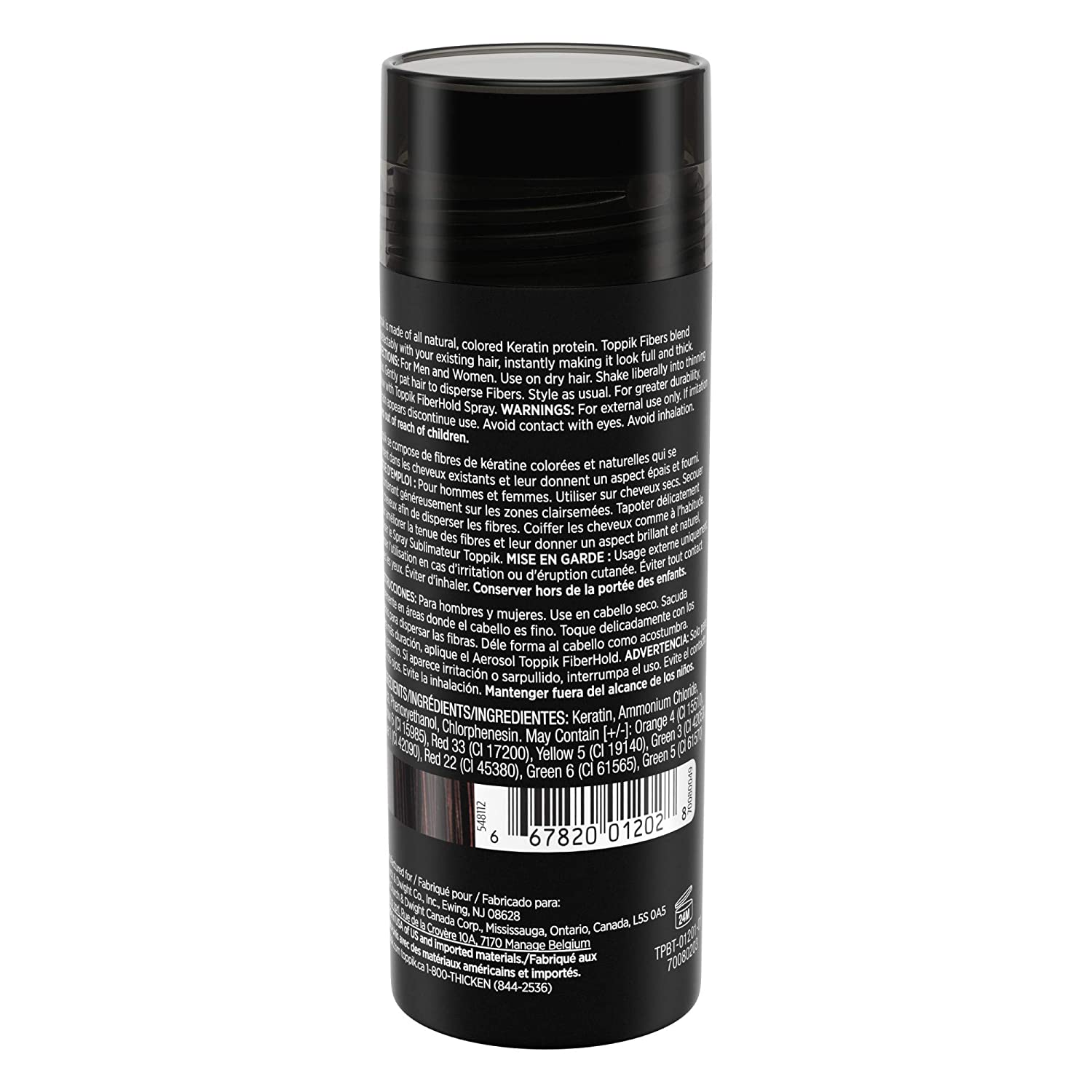 Toppik Hair Building Fibers 27.5 gr - Dark Brown