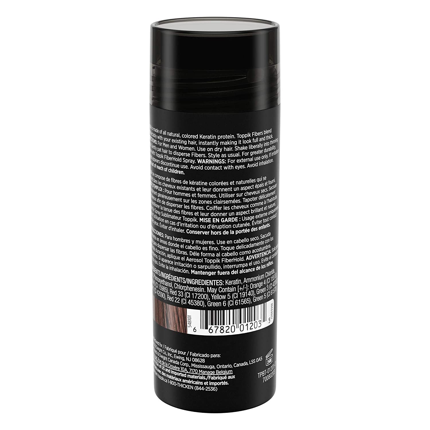 Toppik Hair Building Fibers 27.5 gr - Medium Brown