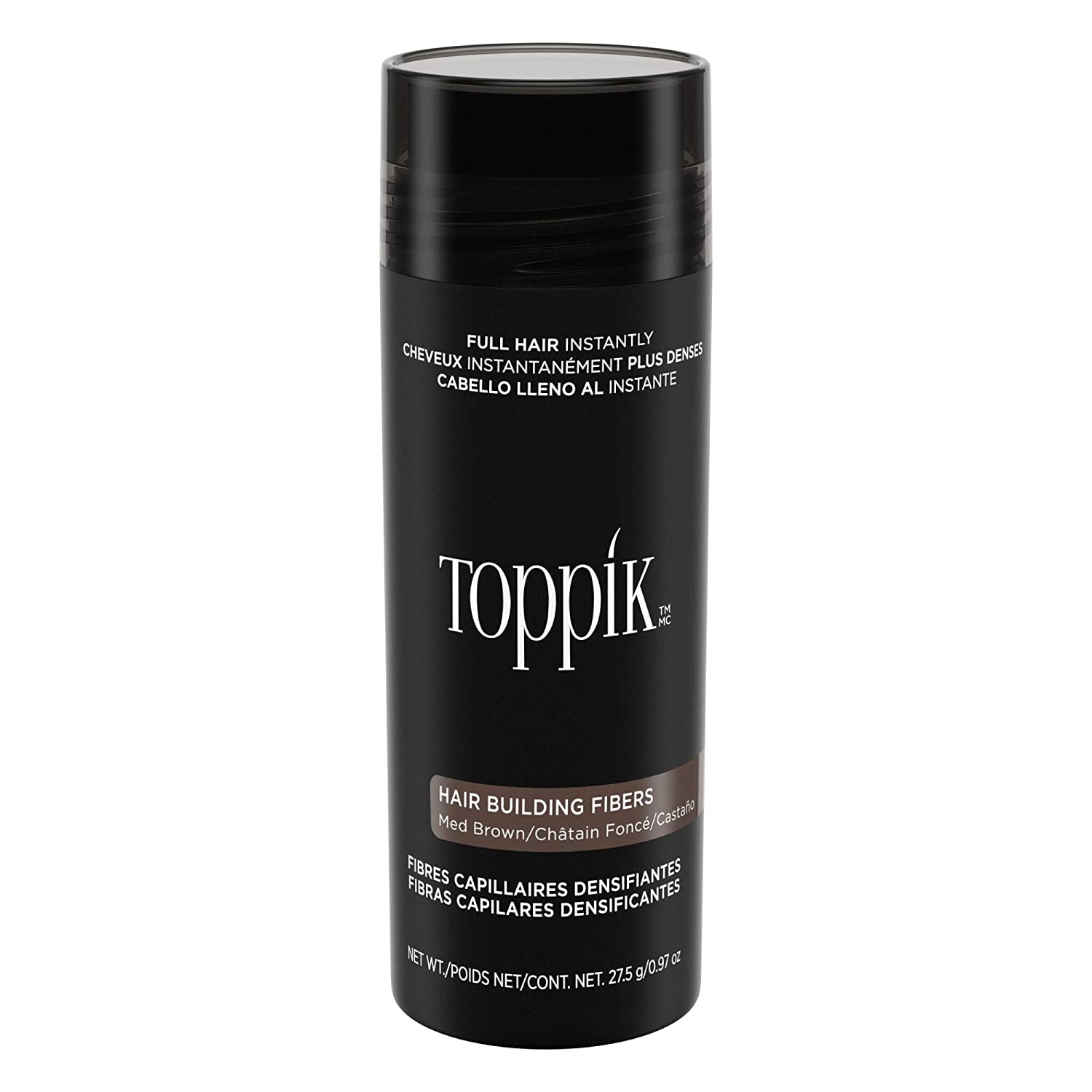 Toppik Hair Building Fibers 27.5 gr - Medium Brown
