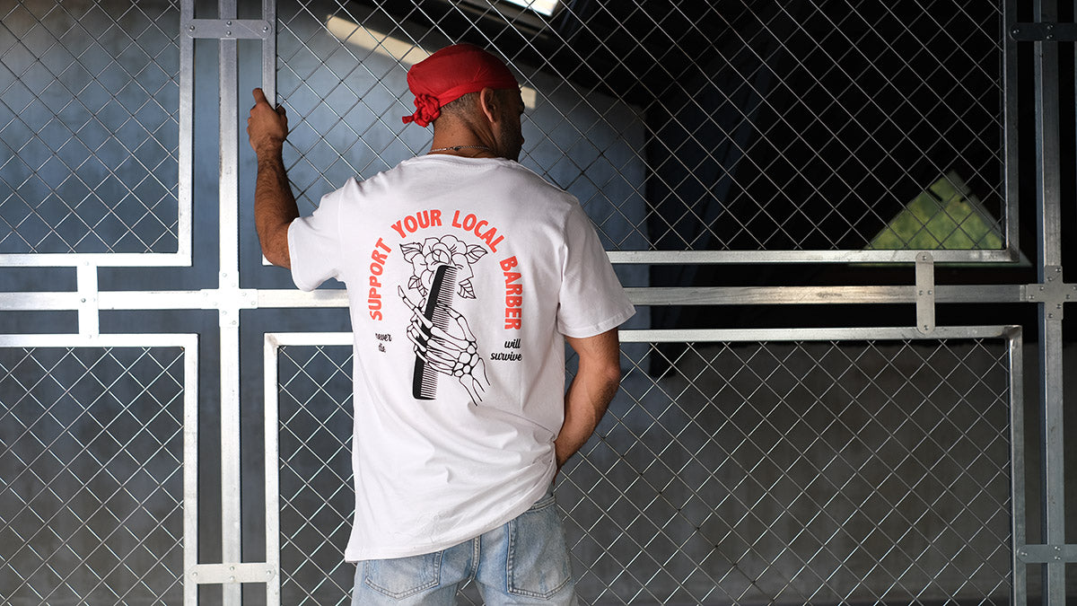 Marmara Barber Support T-Shirt - White