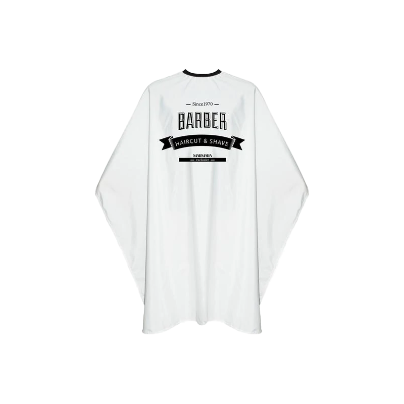 Barber Cape White