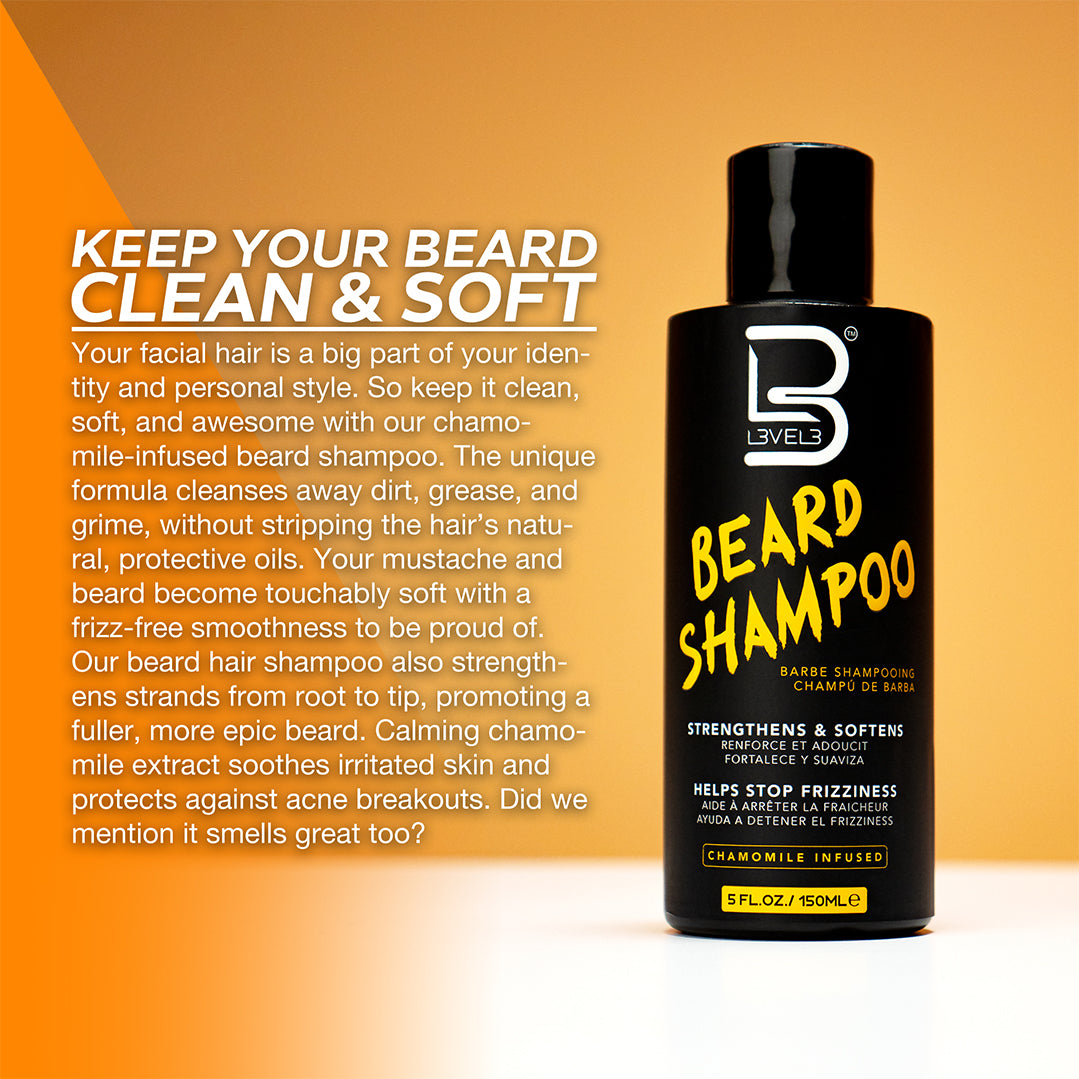 L3VEL3 BEARD SHAMPOO - 150ML