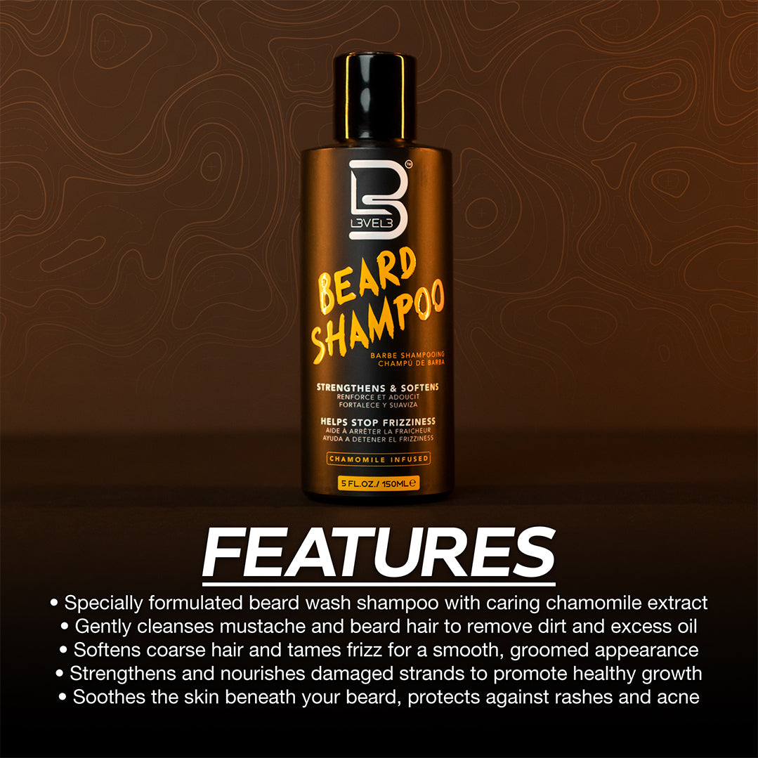 L3VEL3 BEARD SHAMPOO - 150ML