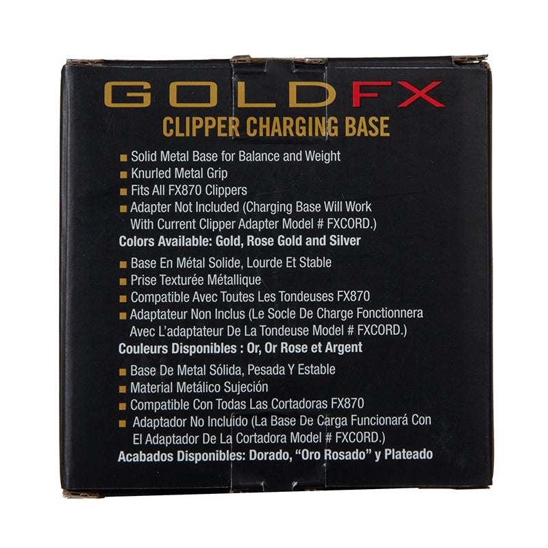 BABYLISSPRO GOLDFX CLIPPER CHARGING BASE GOLD