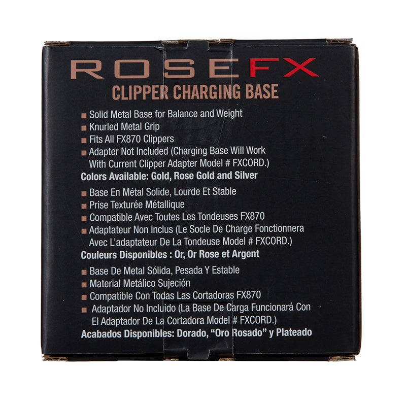BABYLISSPRO BARBEROLOGY CLIPPER CHARGING BASE ROSE GOLD