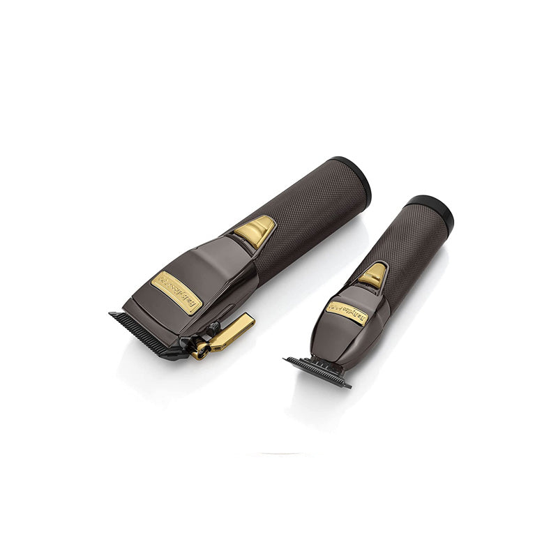 BabylissPro Holiday Box (Clipper & Trimmer) Gunmetal & Gold