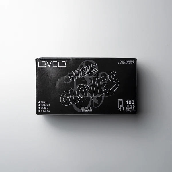 LV3 Nitrile Gloves - 100ct