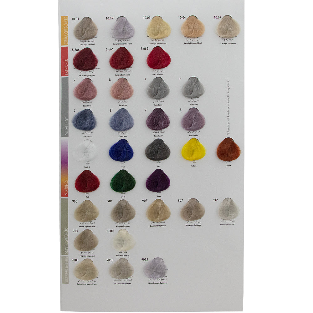 Créé Color Chart