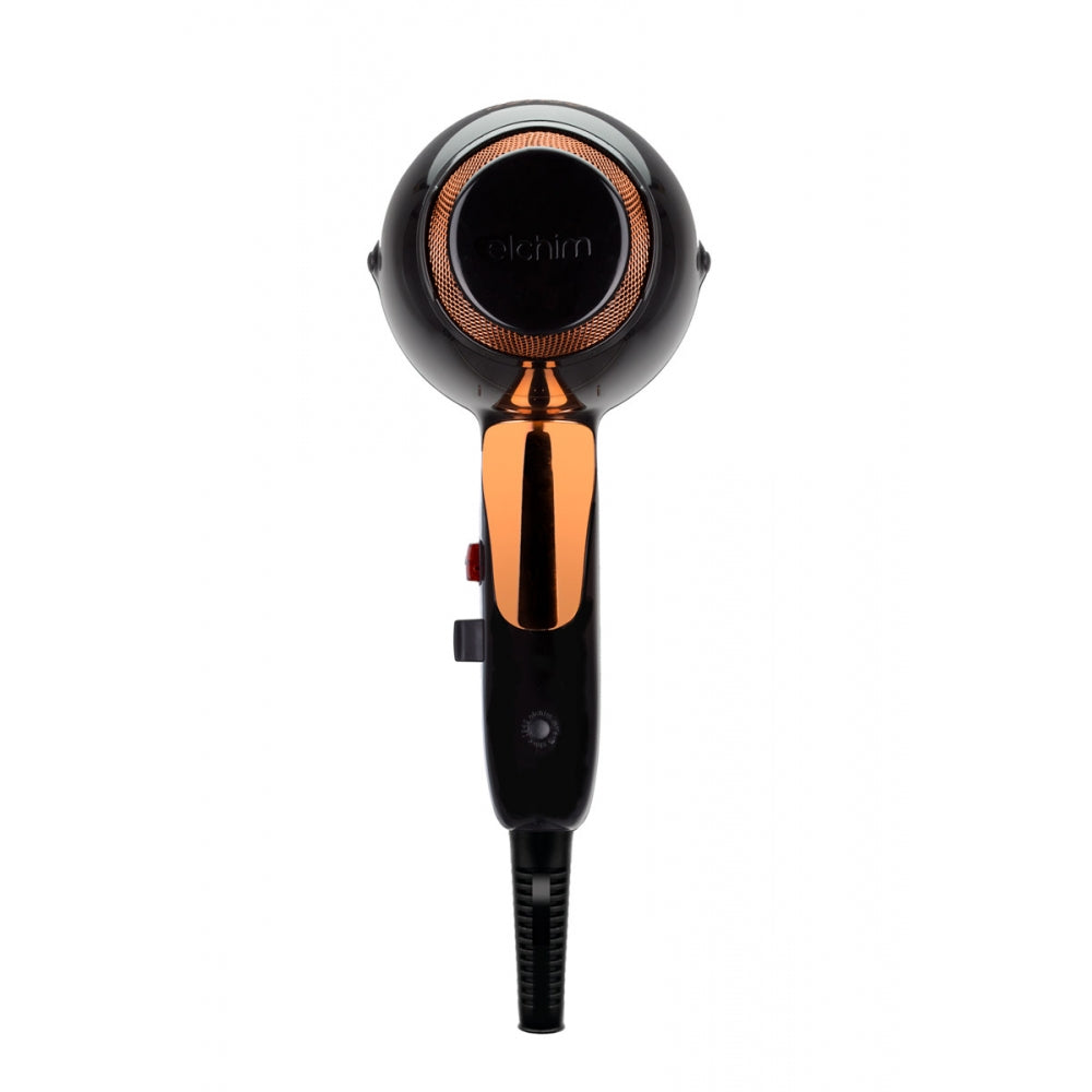 Elchim 8th Sense Hair Dryer Black & Copper