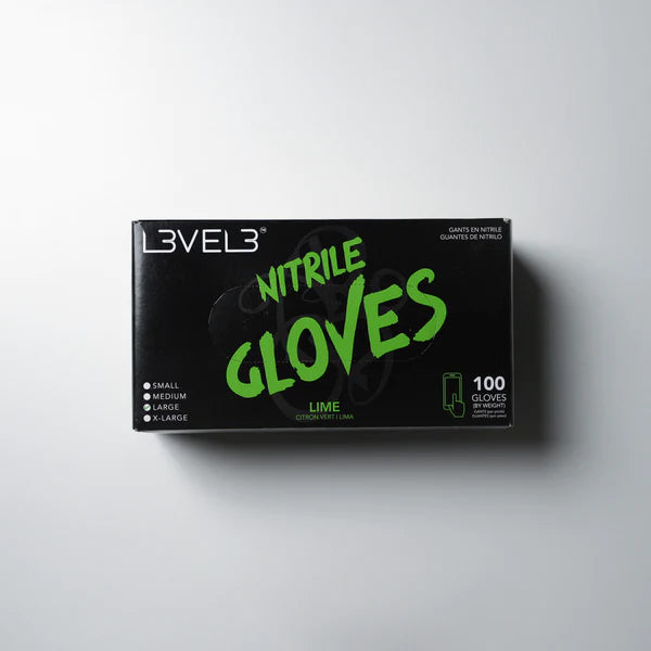 LV3 Nitrile Gloves - 100ct