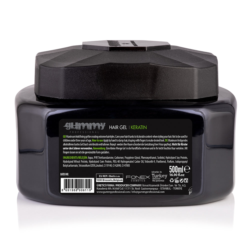 Gummy Hair Gel 500ml - Regular