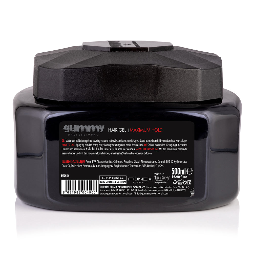 Gummy Hair Gel 500ml - Regular