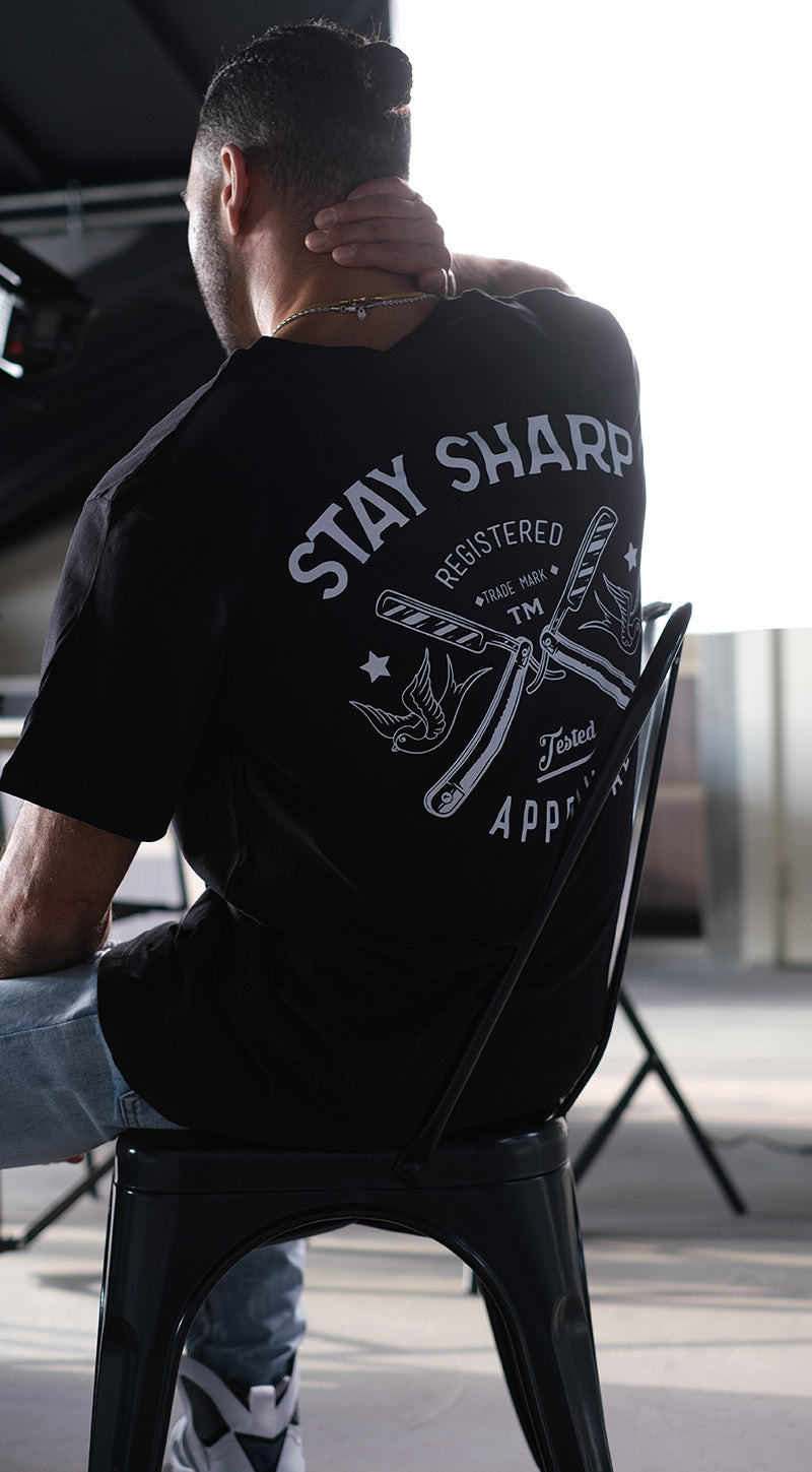 Marmara Barber Sharp T-Shirt - Black