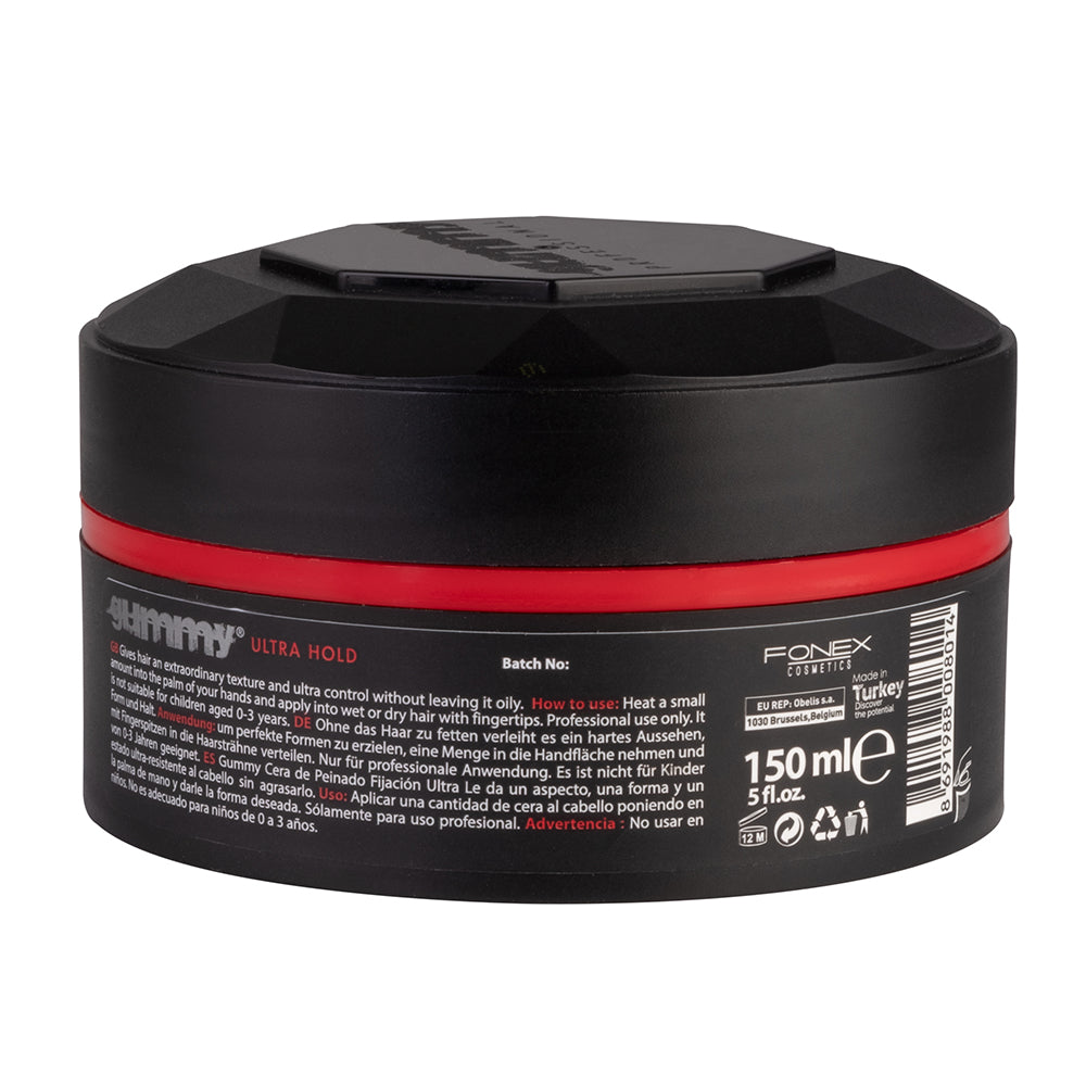 Gummy Ultra Hold Hair Styling WAX - 5 oz